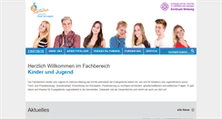 Desktop Screenshot of ev-jugendarbeit-ekhn.de